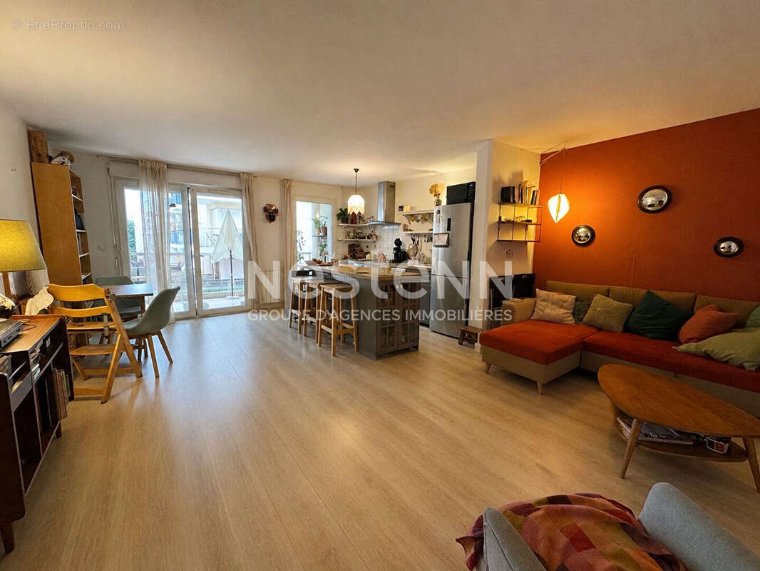 A vendre nice riquier - 3 pieces - tres bon etat -  terrasse - garage en sus - photo 2