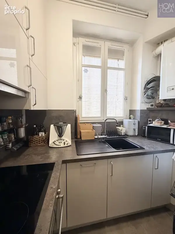 Lyon 7 saxe gambetta appartement type 3 de 50m2 climatise avec 2 chambres en etage avec ascenseur - photo 3
