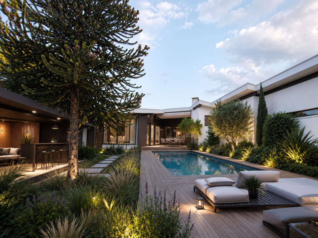 Haute savoie (74), à vendre nangy maison architecte contemporaine - photo 13