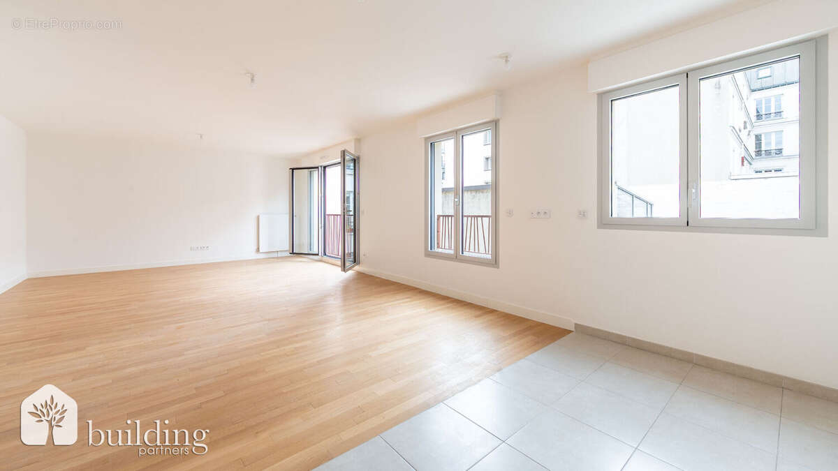 Batignolles Paris 17ème - Appartement 3 ou 4 pièces 93,45 m² avec 31,40 m² de terrasse - photo 4