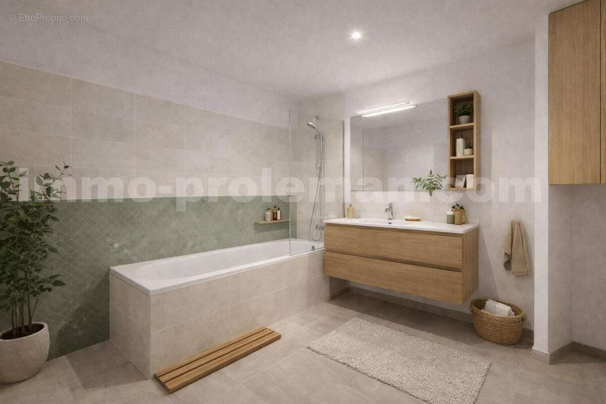 Appartement_T3_vetraz-Monthoux_CENTRE_secteur_calme_verdoyant_CEVA_frontière_SUISSE_Geneve_IMMOBILLIER_investissement_séjour_ - Appartement à VETRAZ-MONTHOUX