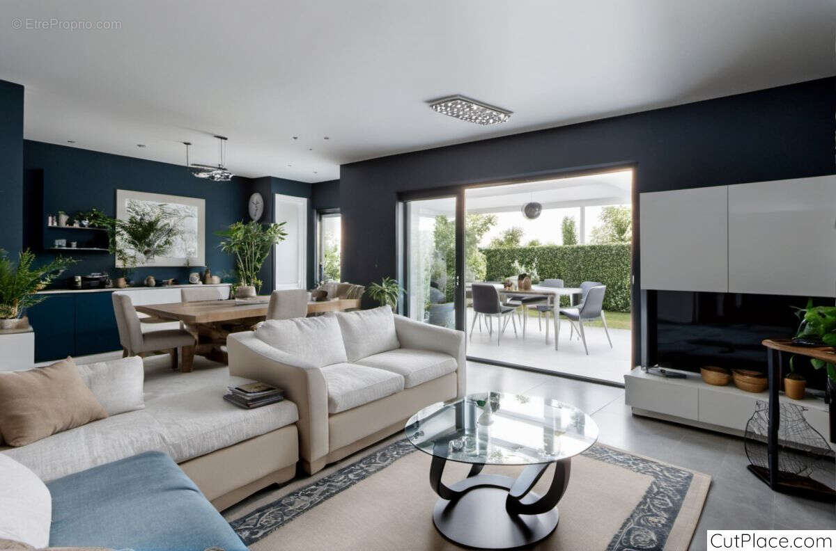 SAINT RAPHAEL / BOULOURIS 3 pièces d'angle 75 m² , plus 30 m² de véranda en rez de jardin de 250 m² - photo 2