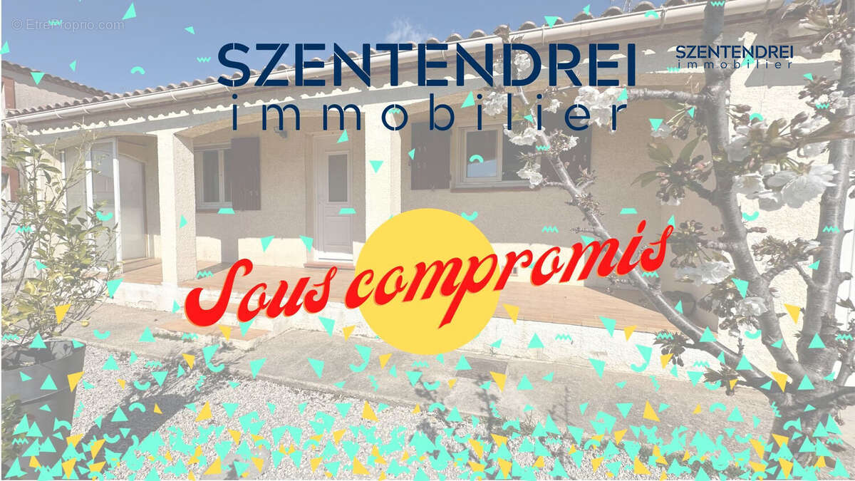 À vendre maison T3 avec garage à Lunel Nord - Maison à LUNEL