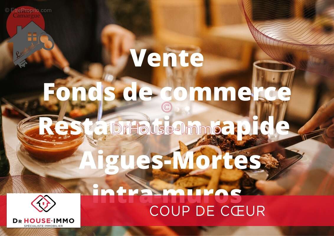 Commerce à AIGUES-MORTES