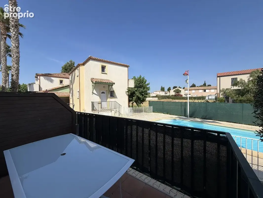 Appartement en duplex en résidence à Valras Plage. - photo 11