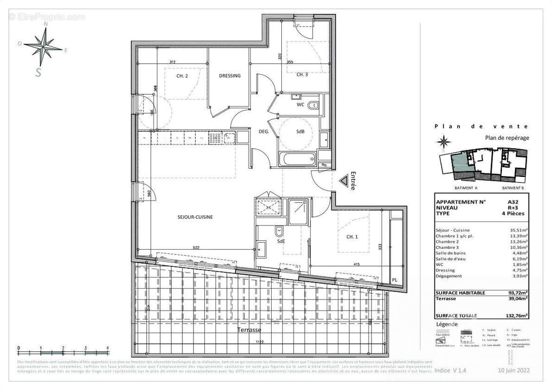 Appartement à CAP-D'AIL