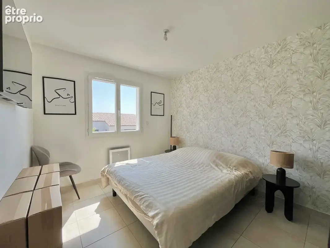 POMEROLS - VILLA de 2022 de 85 m² avec 3 chambres, garage et jardin - photo 8