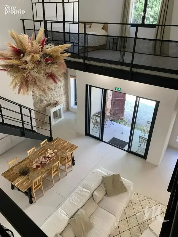 Barjols - maison atypique en pierre esprit loft - photo 8