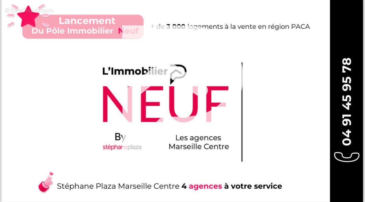 Appartement à MARSEILLE-10E