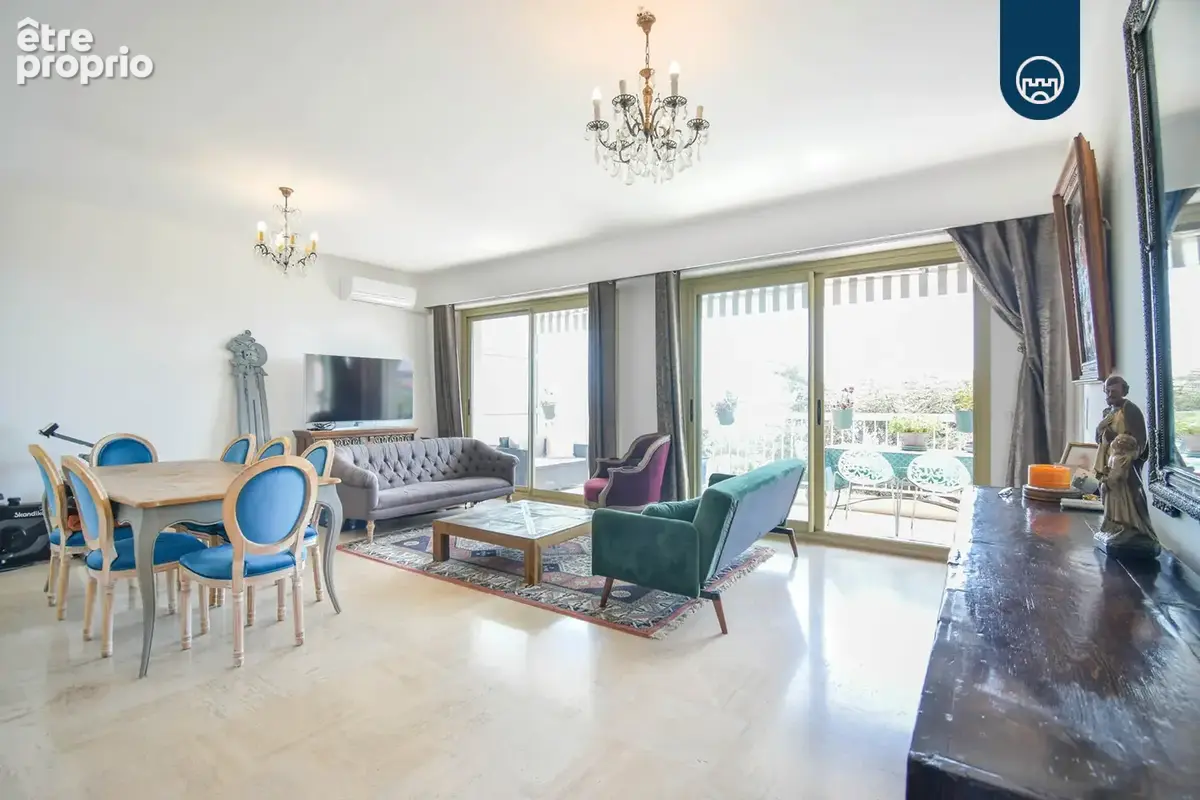 Nice - fabron napoleon iii - 3p 85m2 sud - photo 3