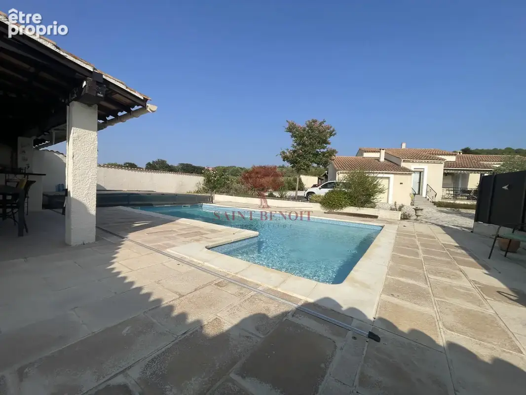 Le pouget - a vendre villa de type t4 avec une piscine - photo 18