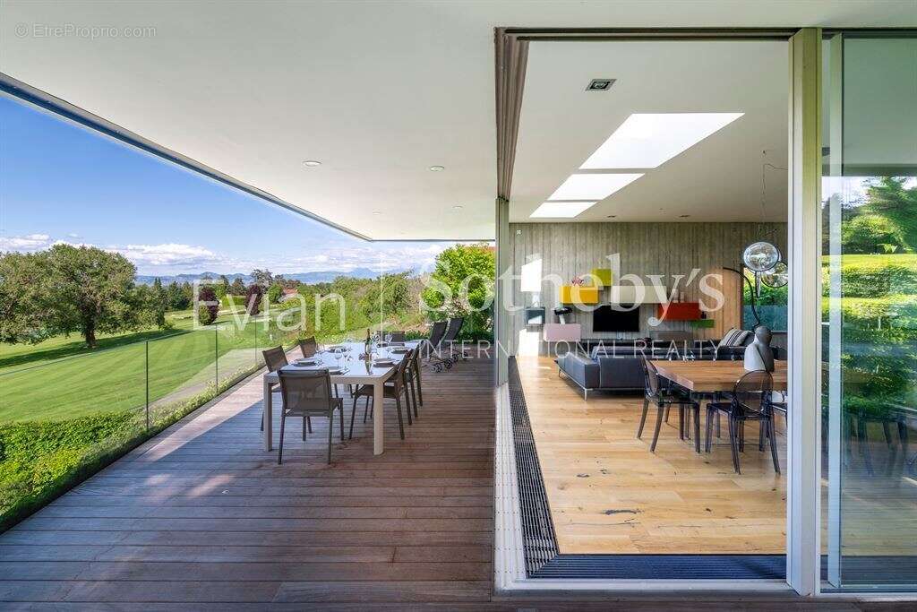 Golf evian villa contemporaine vue lac panoramique - photo 6