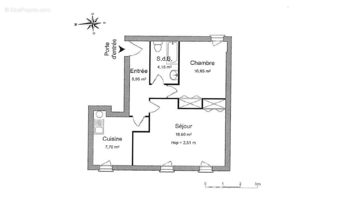 exclusivite Avignon extra muros proche rempart T2 47m² - photo 8