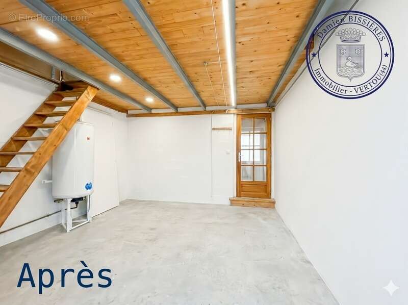  Vue Église Saint-Martin : Maison de ville avec jardin et accord pour surélévation - Rénovation "Zéro carbone" - photo 21
