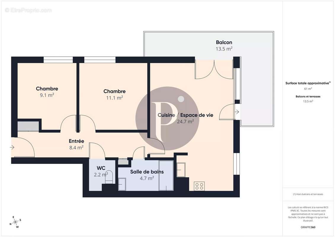 Appartement à CHATENAY-MALABRY