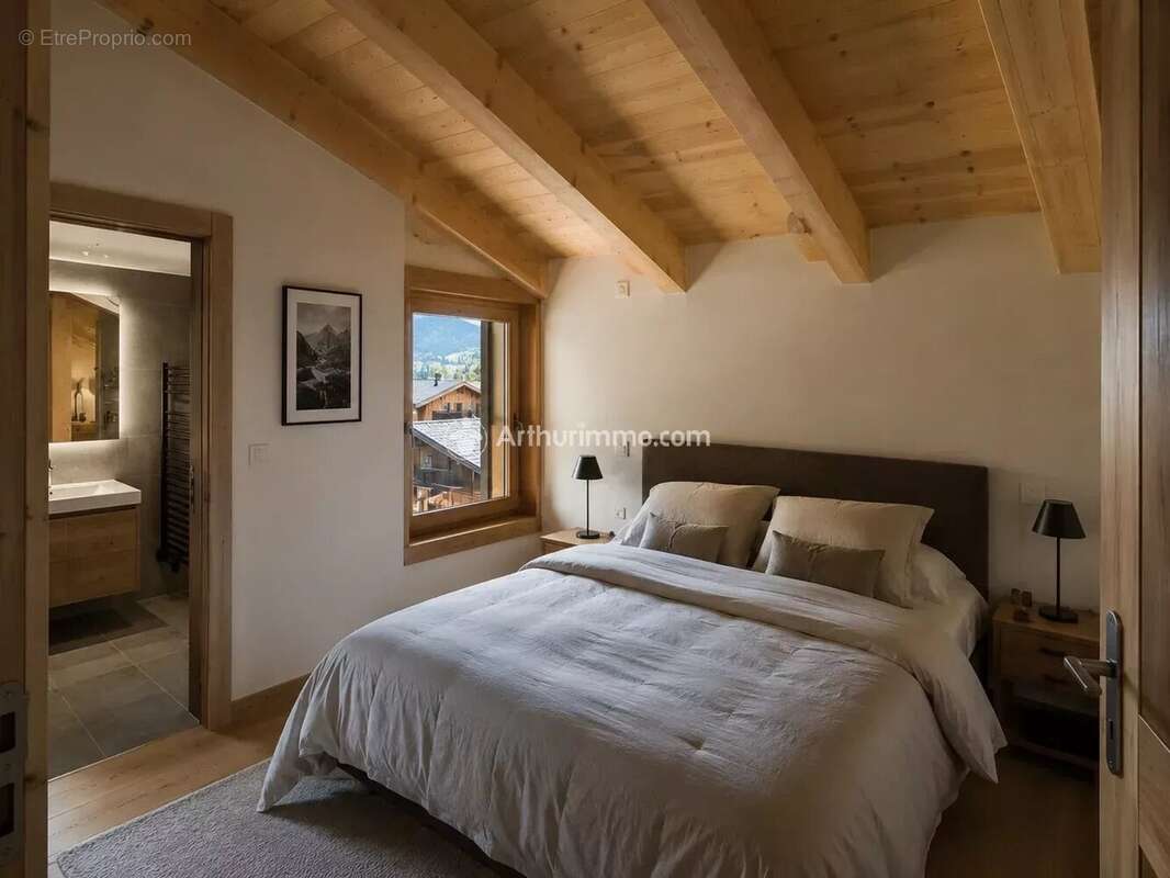 MORZINE – LES GRANGES Chalet 4 suites – Vue montagnes – À 3 minutes du centre - photo 6