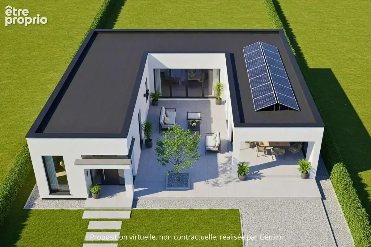 Terrain avec CU favorable à Brugheas – Projet maison individuelle - photo 6