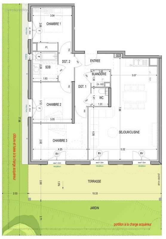 Appartement à VOIRON