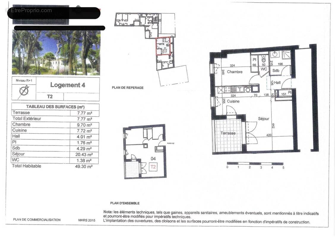 Appartement à CASTRIES