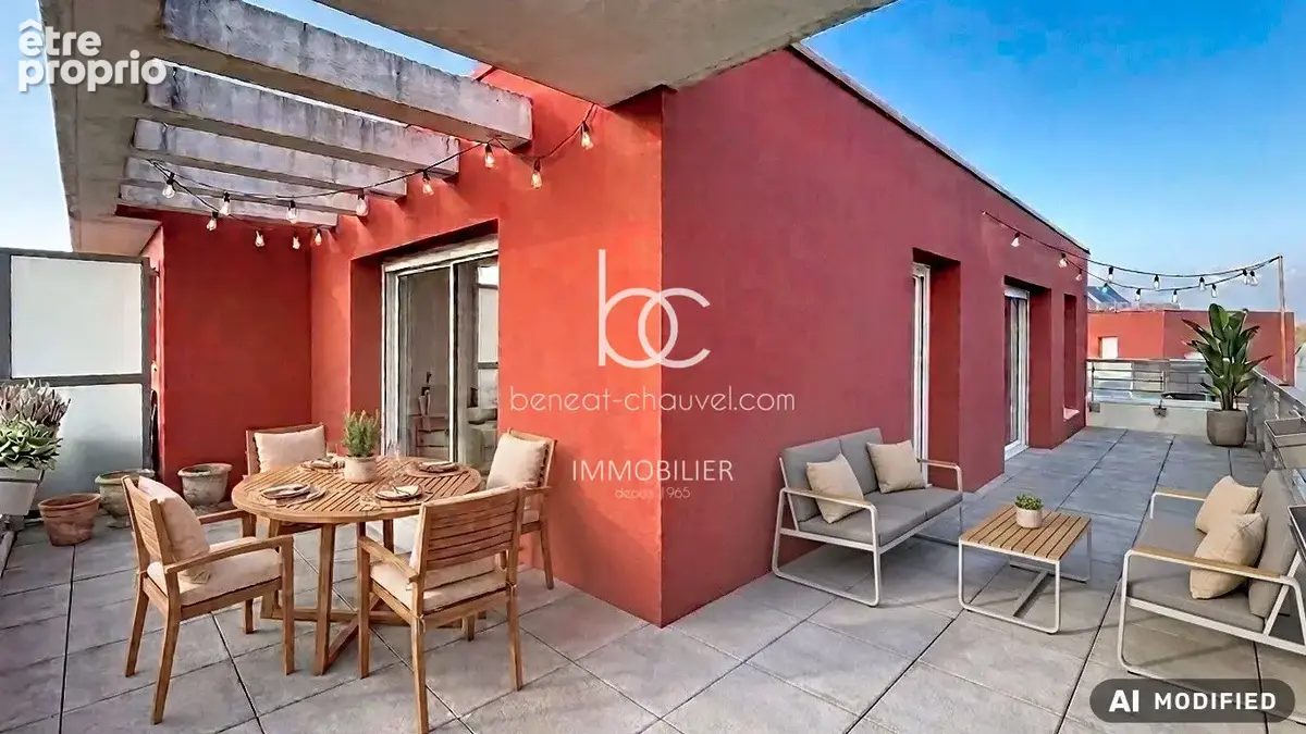 RARE à la VENTE T3 dernier étage avec terrasse proche Vannes Tohannic - photo 3