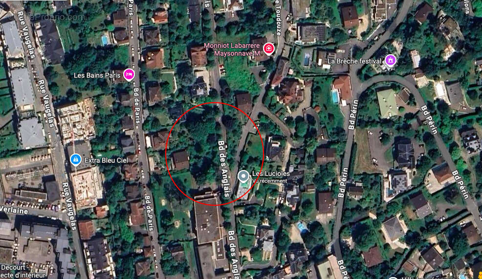 Terrain à AIX-LES-BAINS