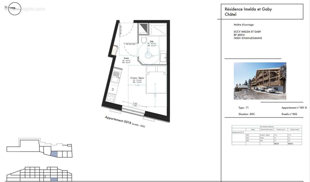 Appartement à CHATEL