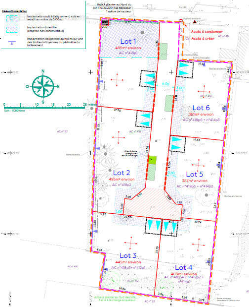 Terrain à BERNIERES-SUR-MER
