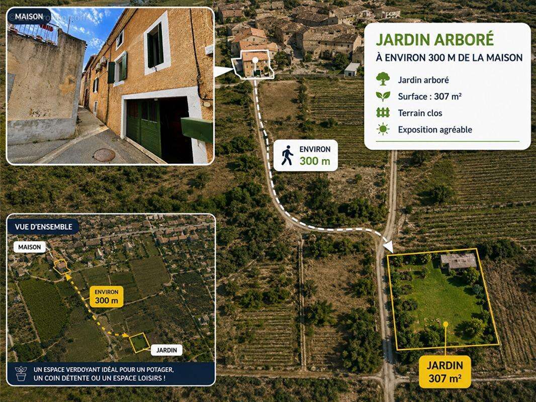 EXCLUSIVITÉ, Maison de ville avec garage, cave à Rieux-Minervois - photo 2