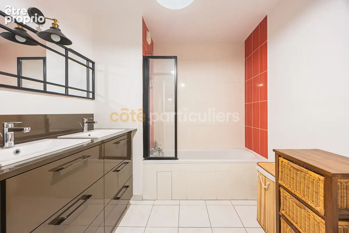 Nantes -- beaujoire -- t3 -- grand balcon -- sud ouest  -- 69m2 - photo 8