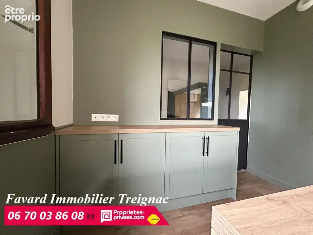 Maison  120 m²  3 chambres - garage  et  jardin plat  850 m² 19 260 TREIGNAC - photo 10