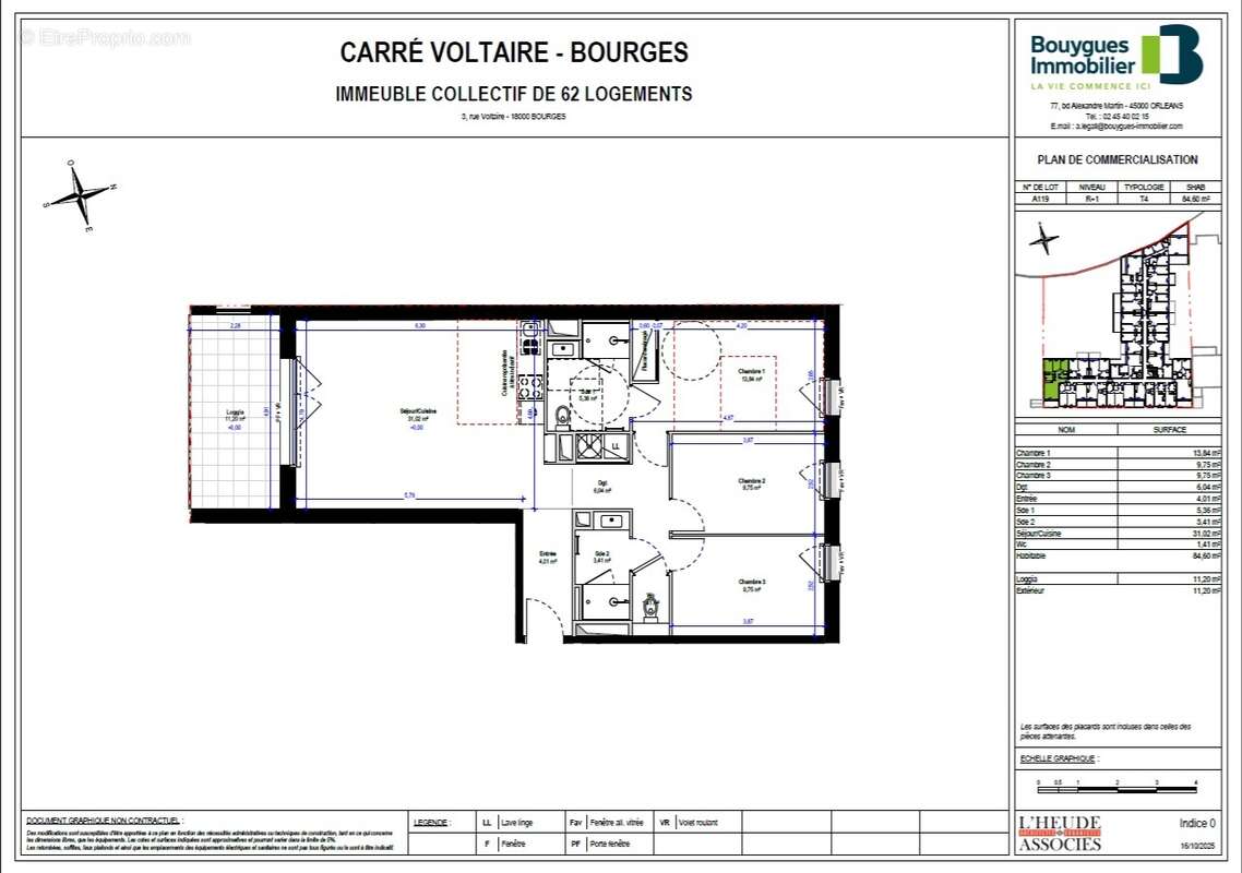 Appartement à BOURGES