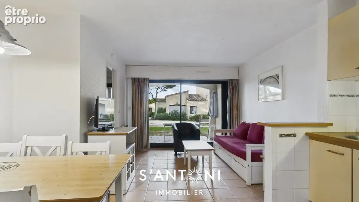 LE CAP D'AGDE- T3 en rez-de-chaussée - 46 m² - photo 6