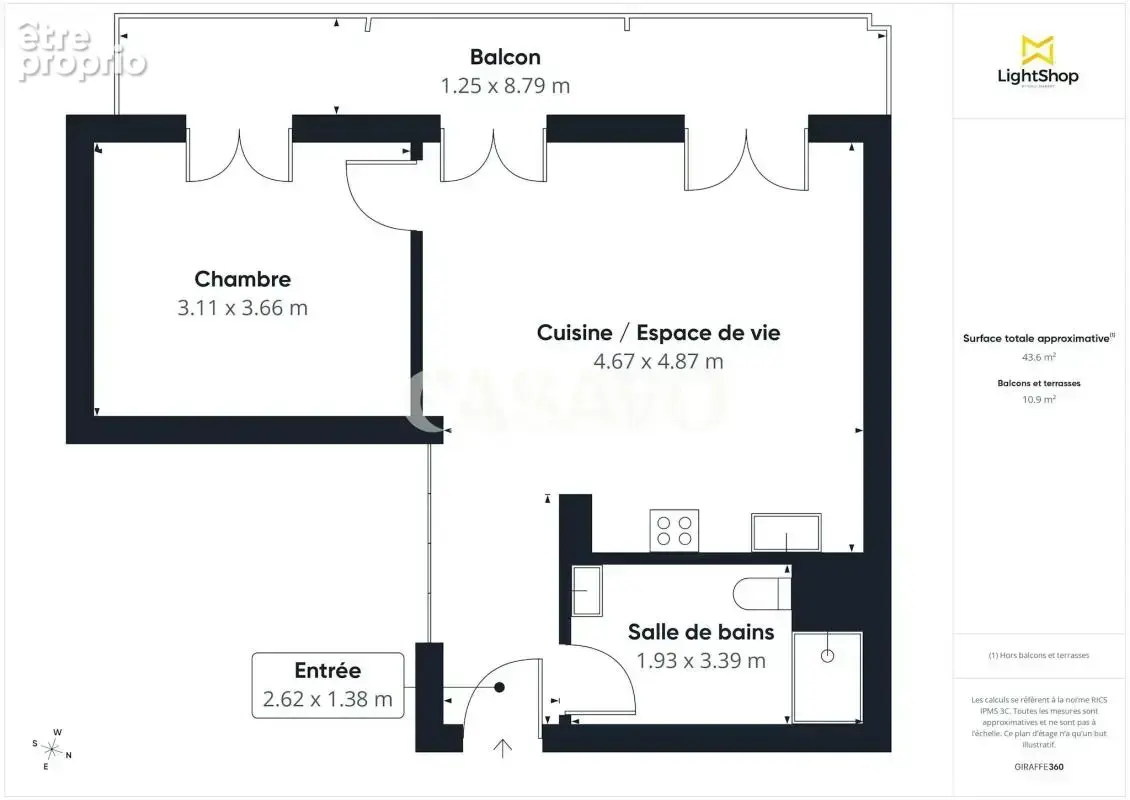 Vente Appartement 2 pièces de 45m² - 93100 Montreuil - photo 10