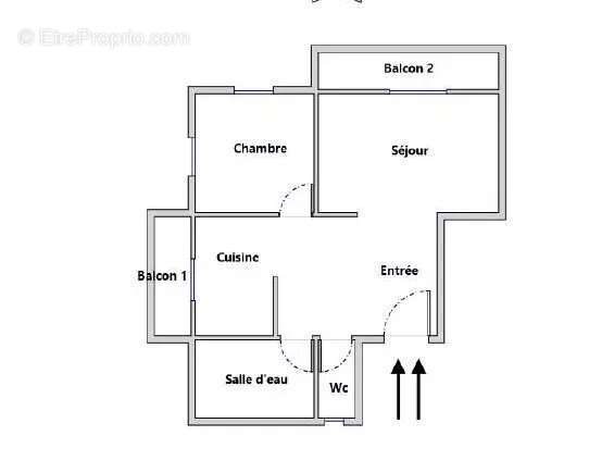 Appartement à MARSEILLE-8E