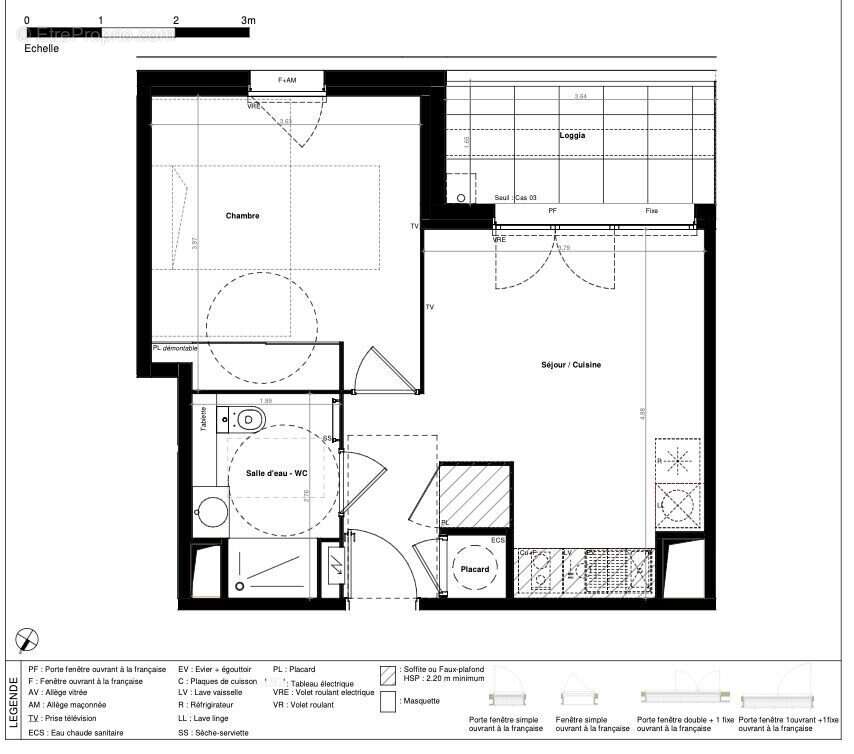 Appartement à TOULOUSE