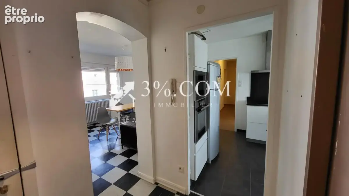 3%.COM : T4 de 83.31m2, Strasbourg/Vauban, rue de Louvain - photo 3