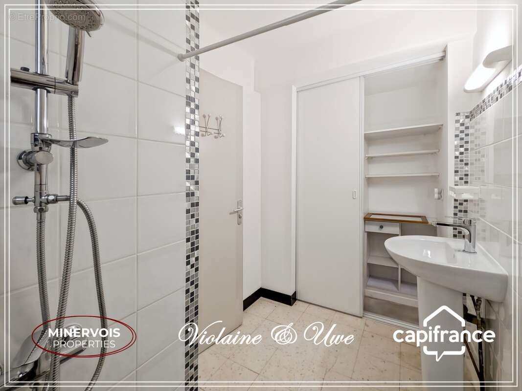 Maison en pierre rénovée avec grand garage, terrasse, cour et terrain – Siran (34210) - photo 17