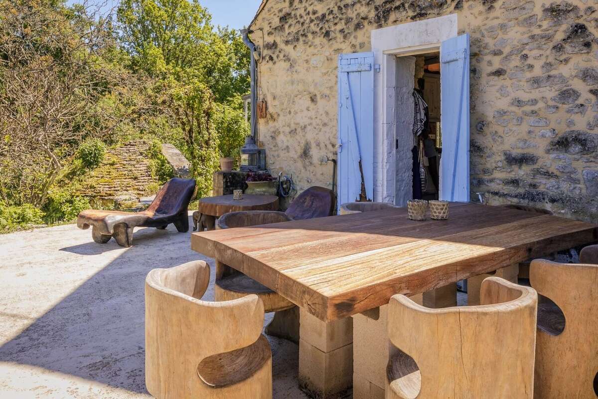 Charmante maison en pierre du Périgord avec piscine et vue sur la campagne - photo 12