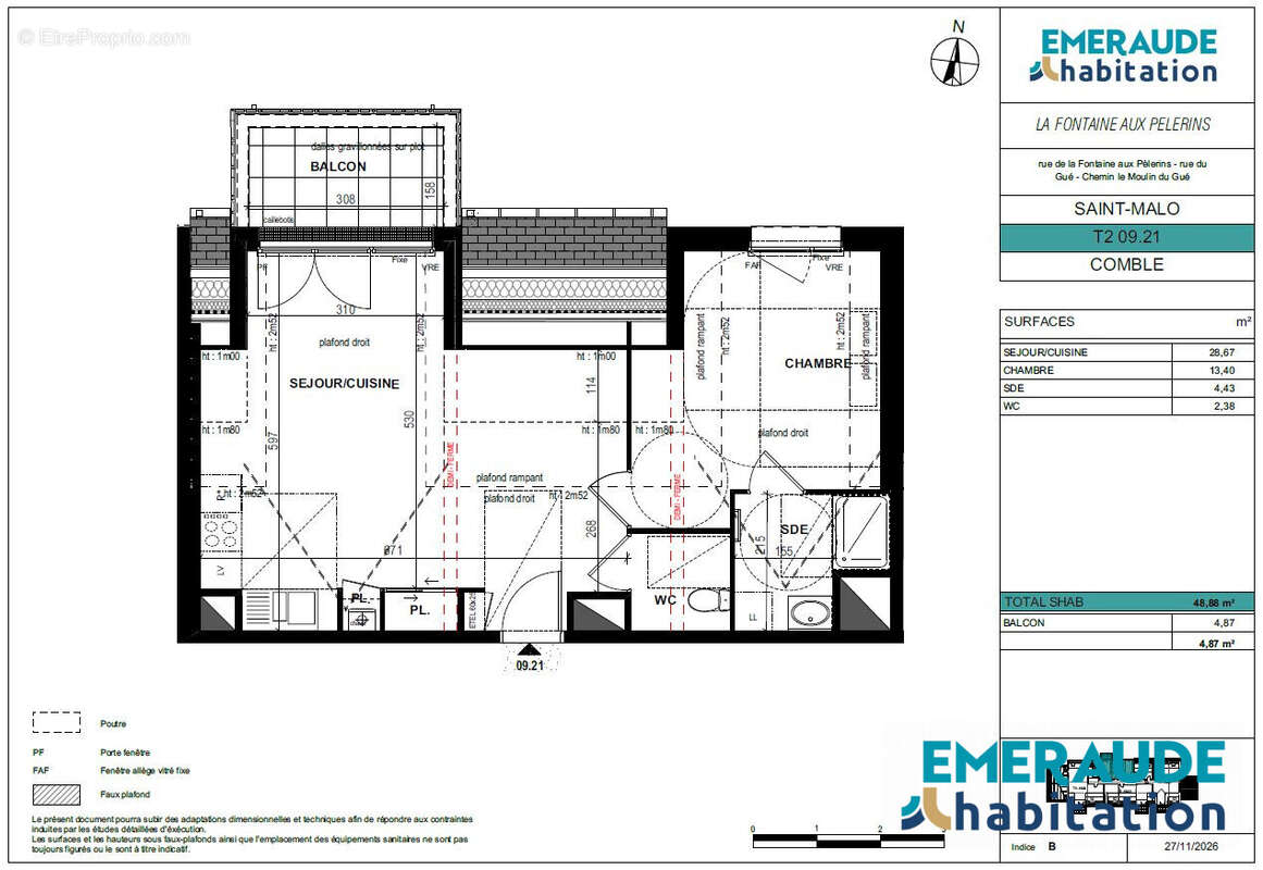 Appartement à SAINT-MALO
