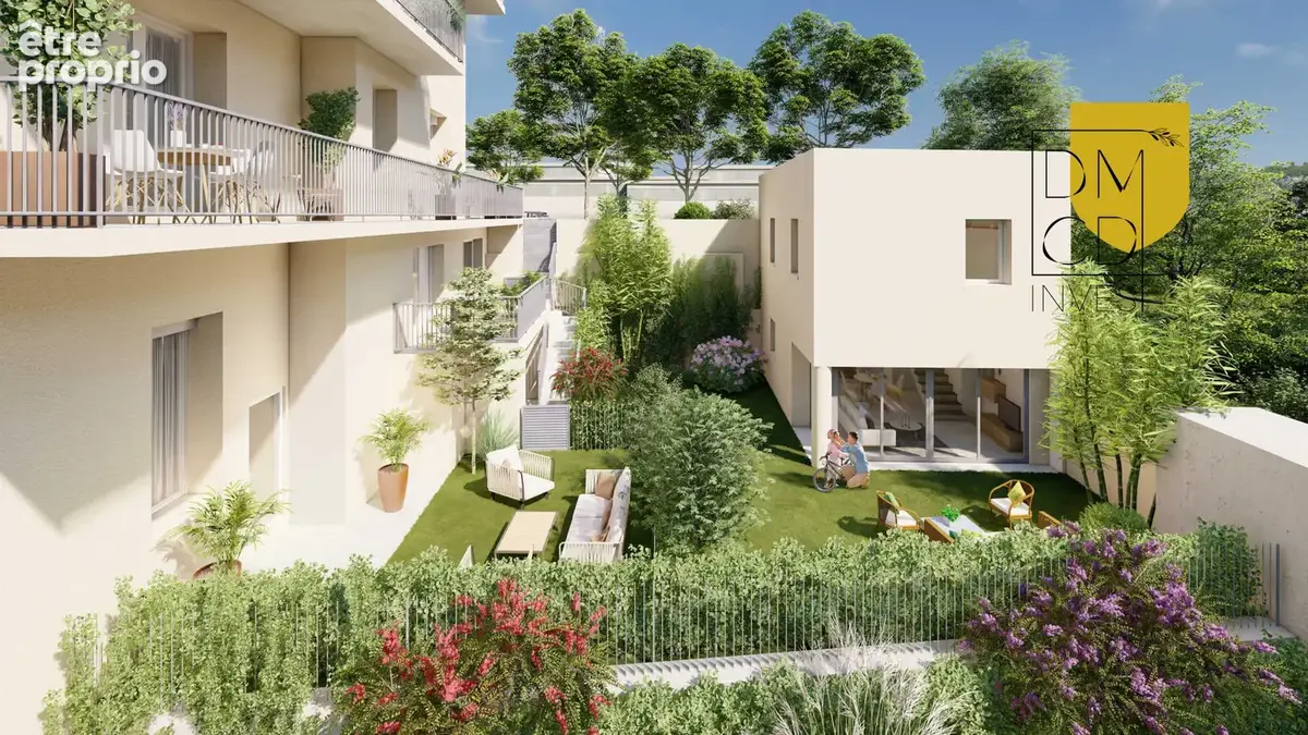 T2 avec jardin, parking et climatisation   Saint-Barnabé (13012) - photo 2