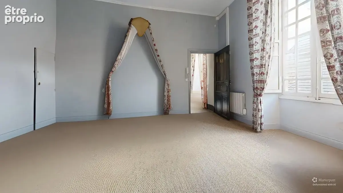 Pièce vidée par camera 3D