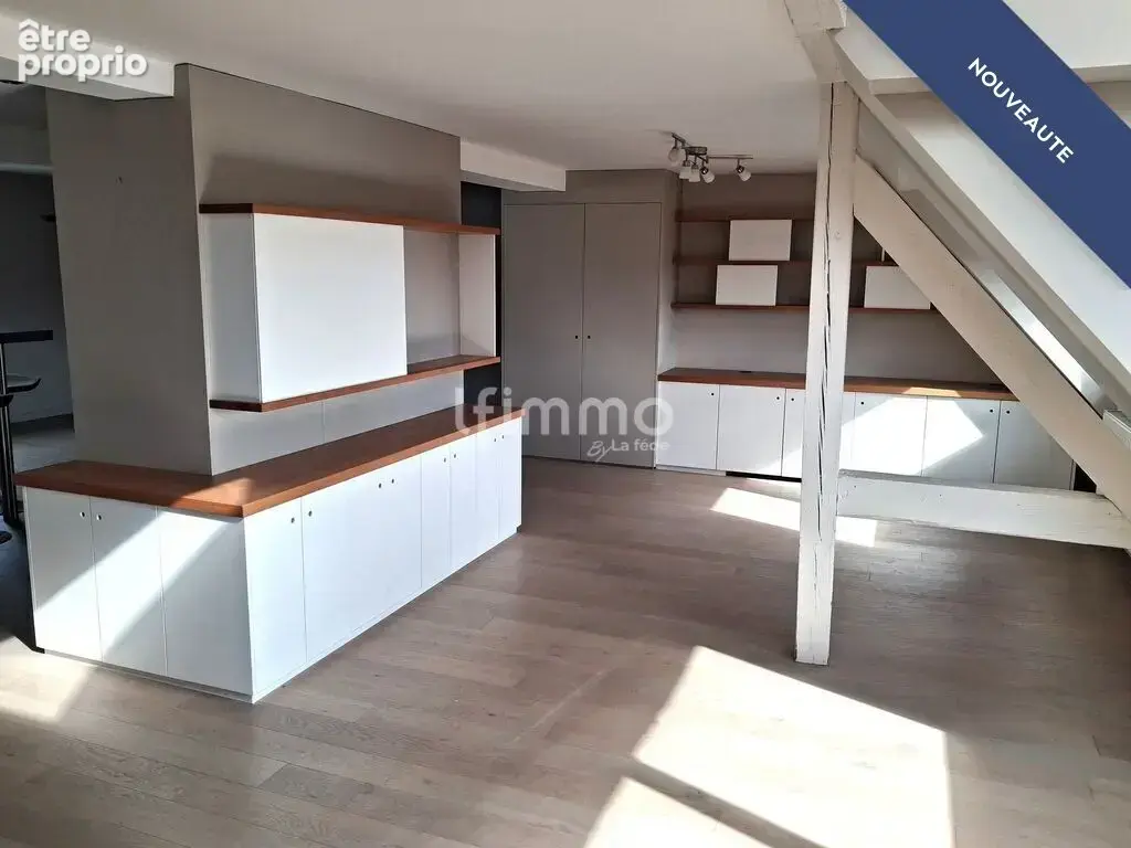 Duplex 119m² Carrez-142m² au sol dernier étage cave garage - photo 4