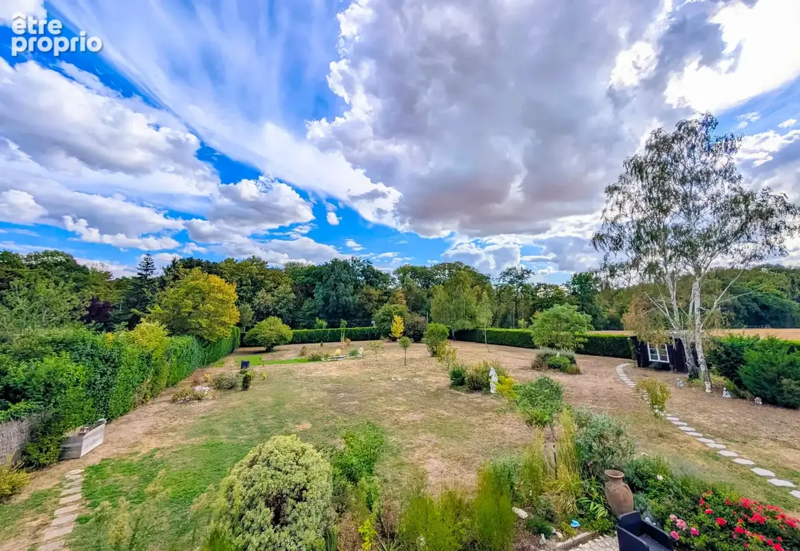 Beynes   Maison avec grand jardin entre champs et forêt, studio indépendant - photo 7