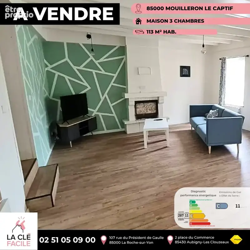 Photo Maison à Mouilleron-Le-Captif au prix de 193 000€