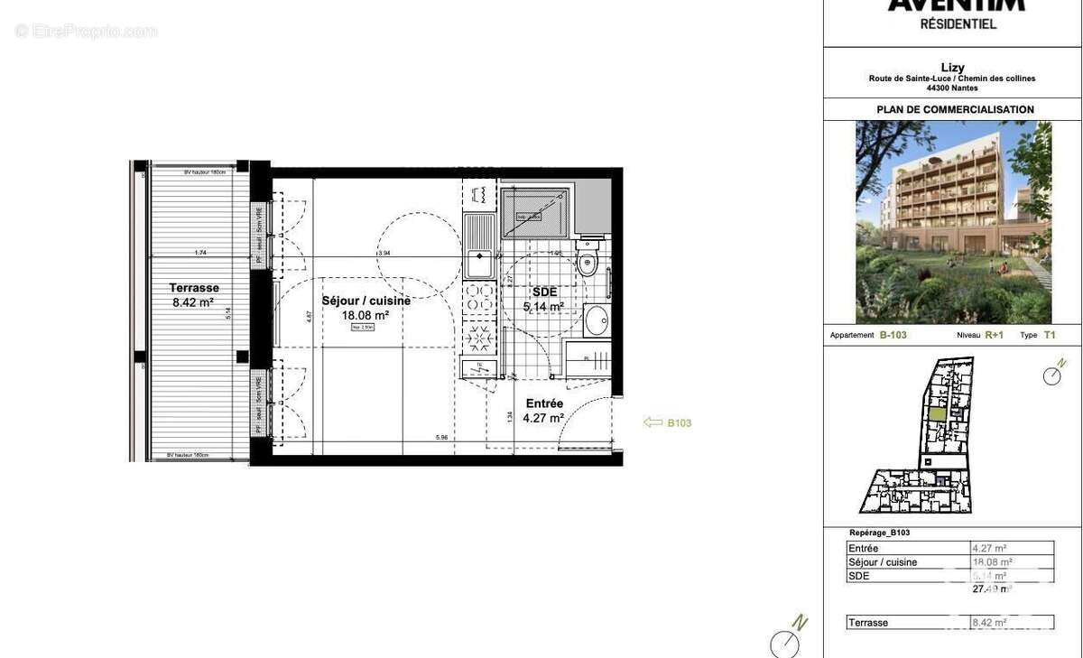 Photo 3 - Appartement à NANTES