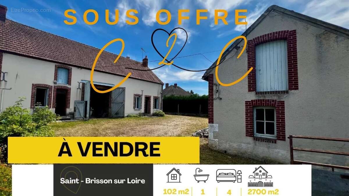 Maison à SAINT-BRISSON-SUR-LOIRE