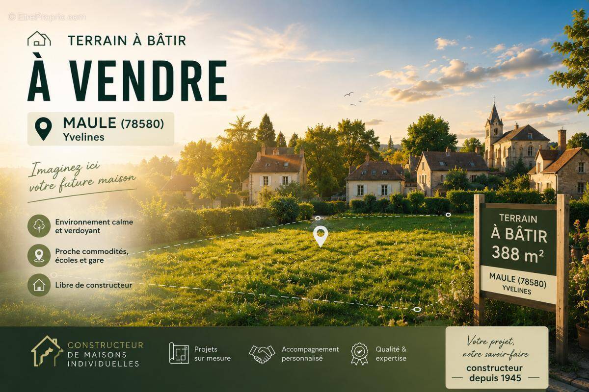 Terrain à MAULE