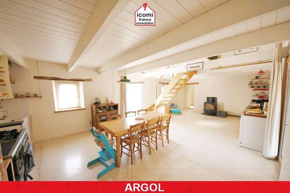 Finistere - argol (29560) - a vendre - maison 123m2 carrez - 144m2 utile - 4 chambres - renovee a neuf - grand hangar - 7 ha - - photo 4