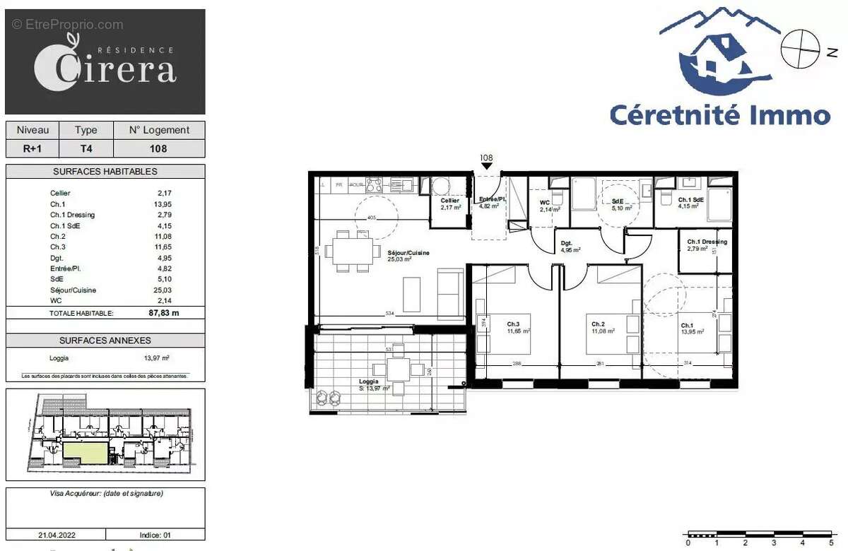 Appartement à CERET