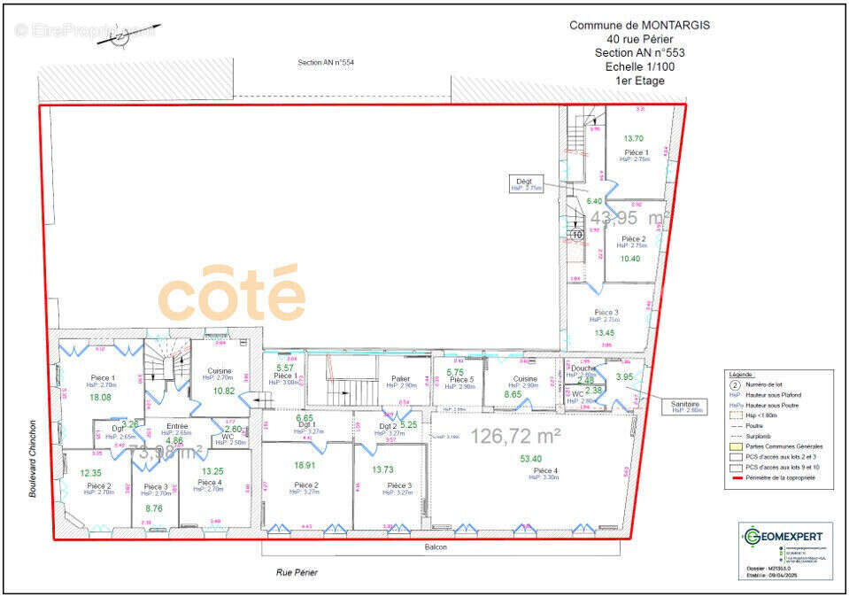 Appartement à MONTARGIS